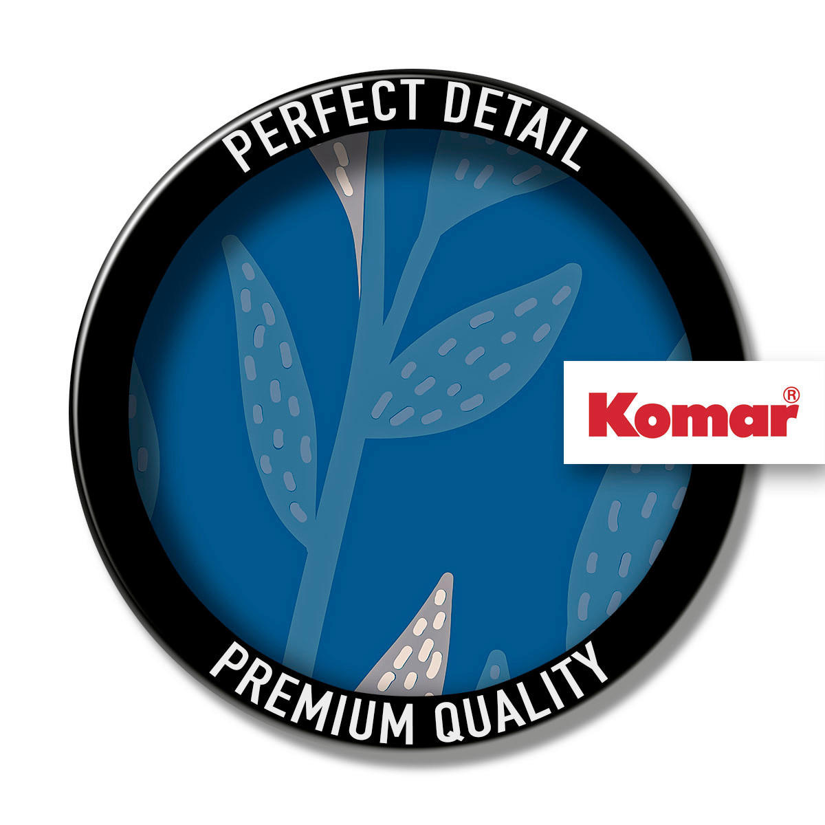 Komar Poster Illustration Colorful Foliage Blätter B/L: ca. 40x50 cm Illustration Colorful Foliage - (40,00/50,00cm) - Komar