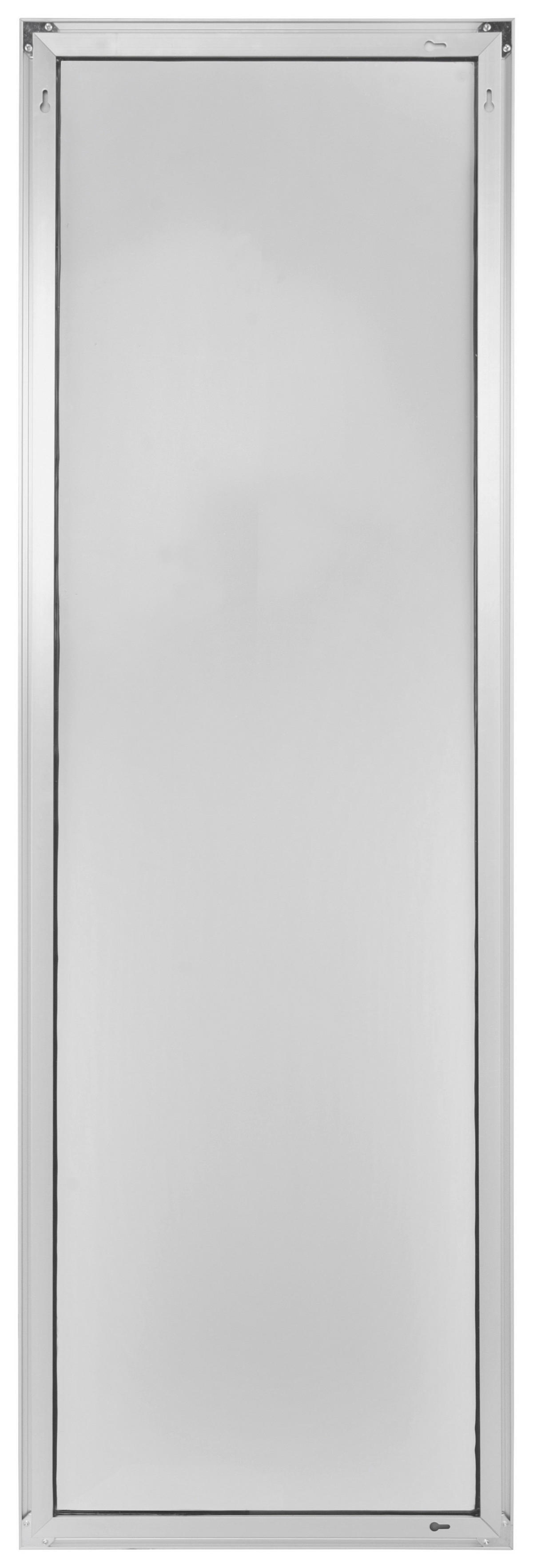 Mirrors&More Rahmenspiegel JULIETTE silber Optik B/H/T: ca. 50x150x1,7 cm JULIETTE - silber (50,00/150,00/1,70cm) - Mirrors&More