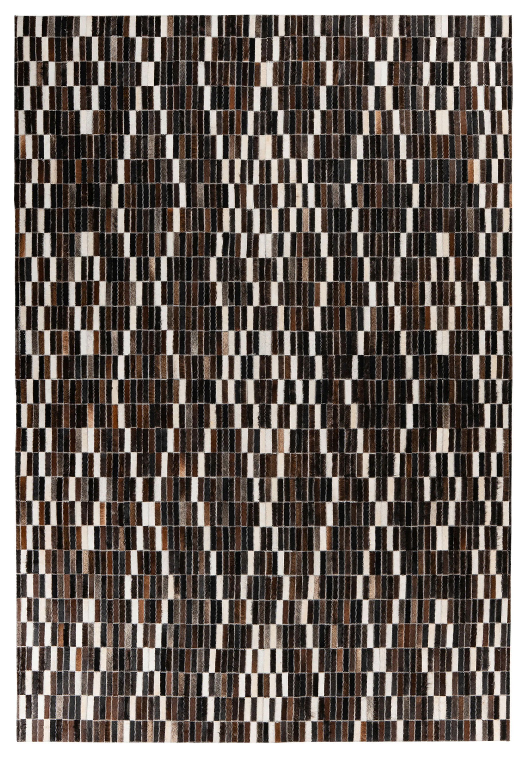 360Living Teppich Lavin schwarz B/L: ca. 160x230 cm Lavin - weiß/schwarz (160,00/230,00cm) - 360Living
