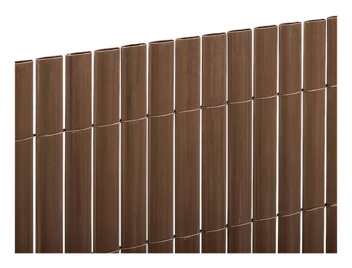 NORTENE Sichtschutz braun PVC B/H/L: ca. 300x8x90 cm Sichtschutz - braun (90,00/300,00/8,00cm) - NORTENE
