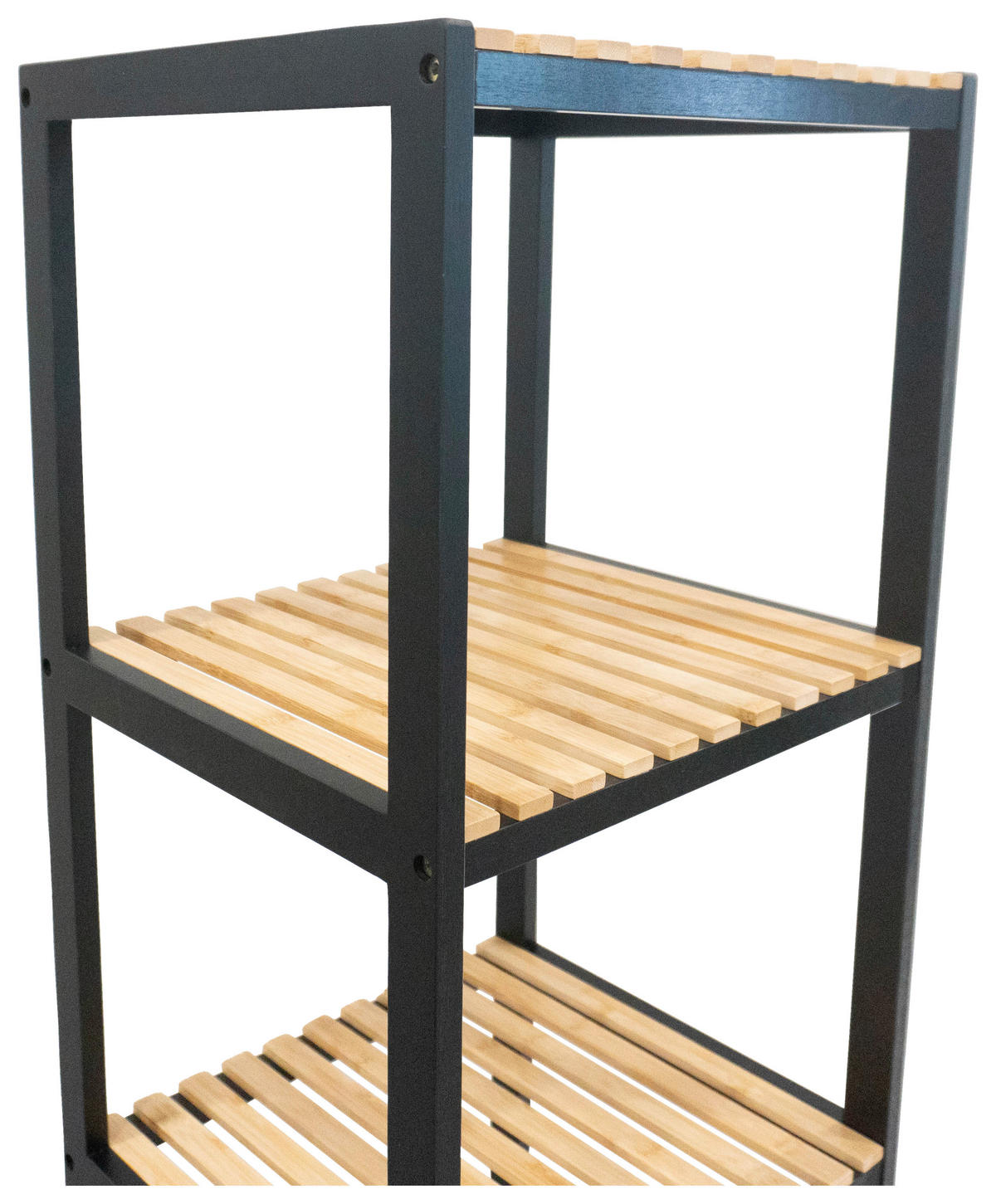 Regal Johanna schwarz B/H/T: ca. 37x140x33 cm Johanna - schwarz (37,00/140,00/33,00cm)