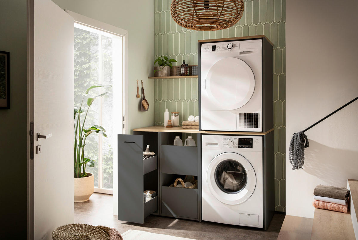 Apothekerschrank Solea null Solea - anthrazit (32,60/95,80/60,00cm) - Möbelpartner