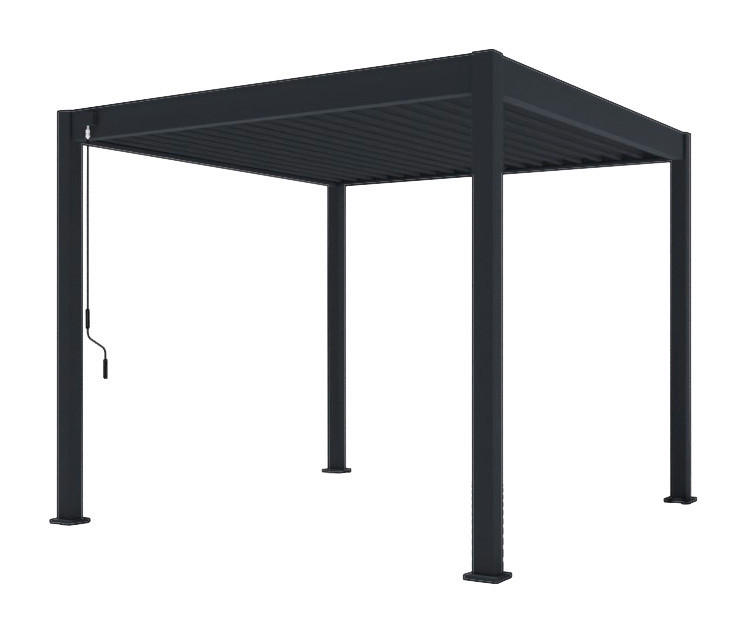 PergoLine Pergola Trumpf anthrazit Aluminium B/H/L: ca. 300x255x300 cm Trumpf - anthrazit (300,00/300,00/255,00cm) - PergoLine