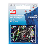 Prym Glaskopfstecknadel Glaskopfstecknadel_Prym - bunt/silber - Prym