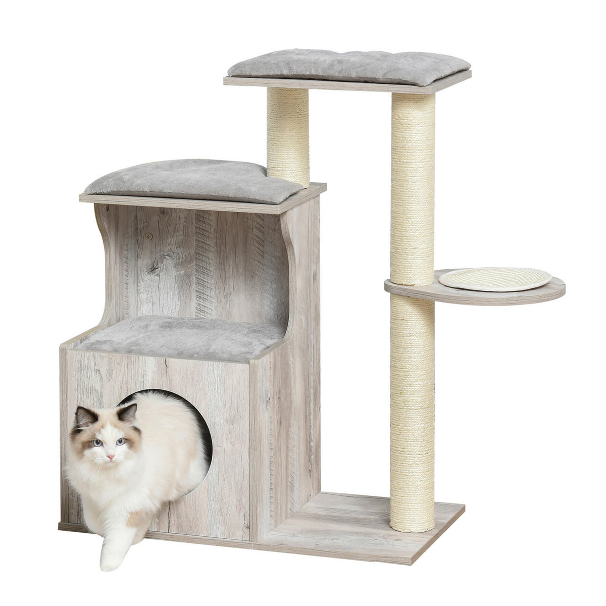 PawHut Katzenbaum Katzenbaum - (40,00/50,00/120,00cm) - PawHut