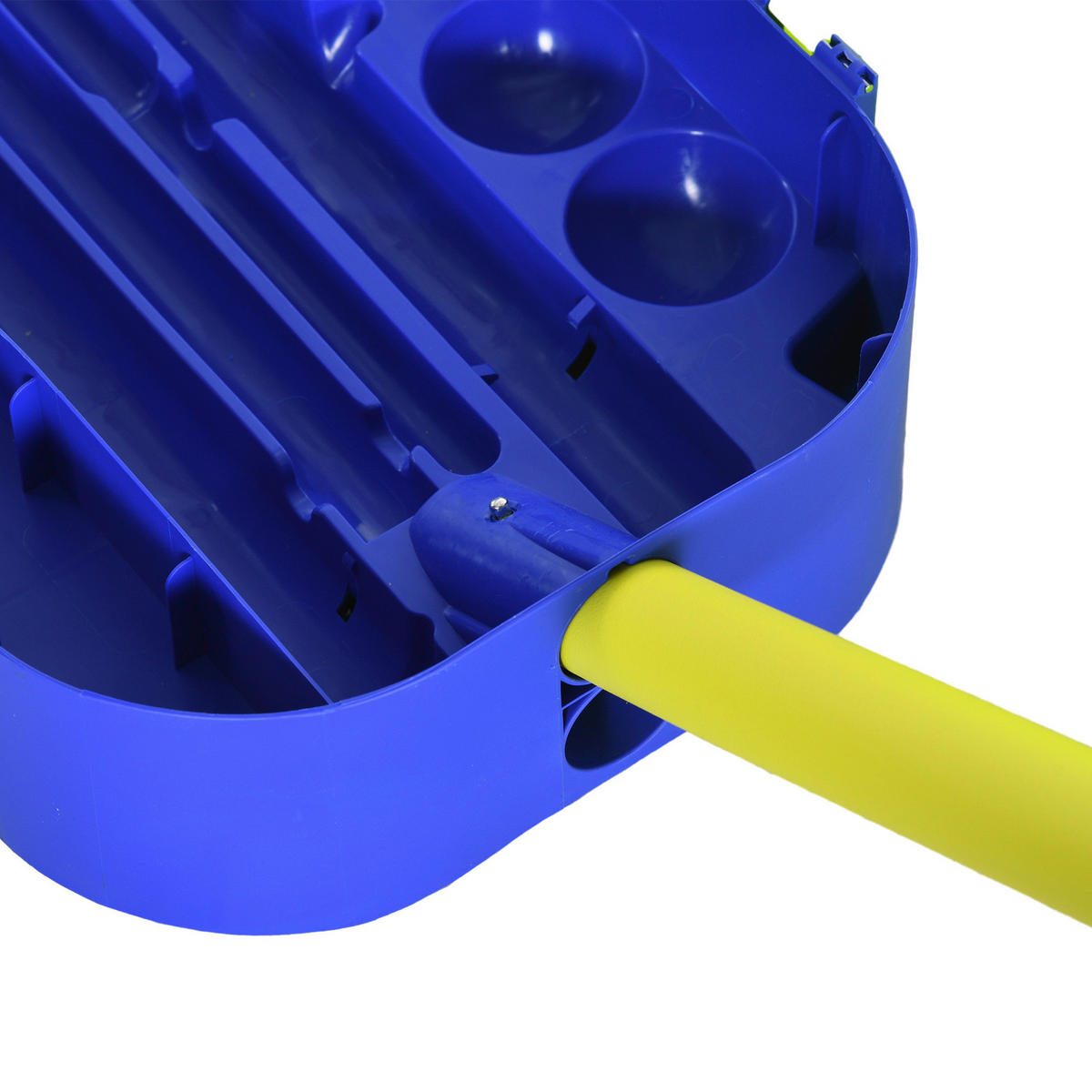 SPORTNOW Badminton-Set grün Kunststoff B/H/L: ca. 22,4x155x400 cm Badminton-Set - blau/grün (400,00/22,40/155,00cm) - SPORTNOW
