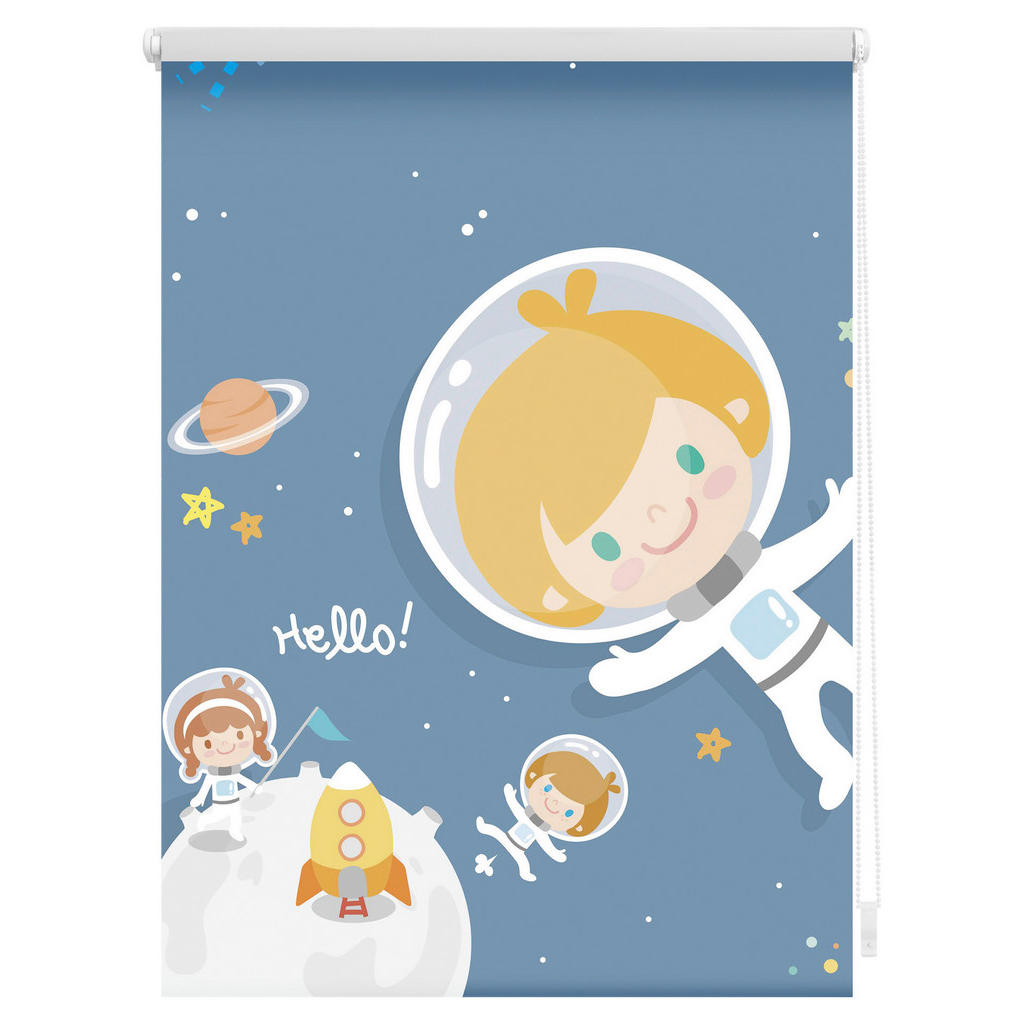 Thumbnail - Rollo Astronaut blau B/L: ca. 100x150 cm
