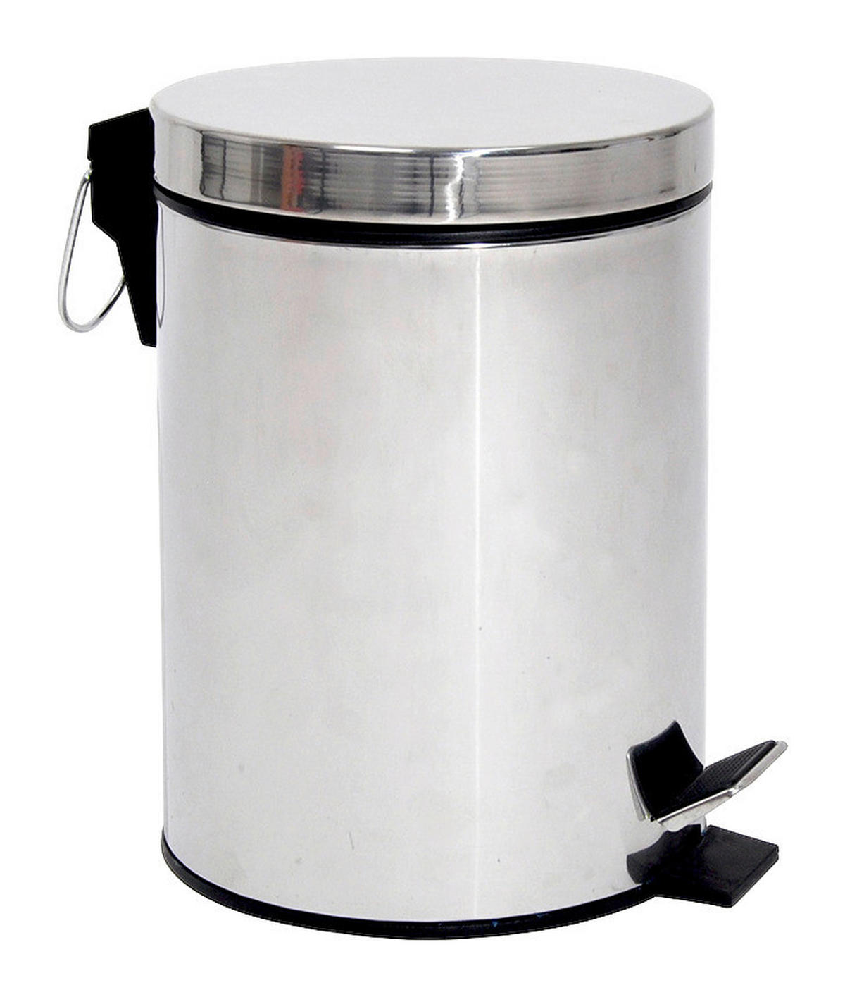 Treteimer Chrom Metall H/D: ca. 24x17 cm ca. 3 l Treteimer 3l chrom - Chrom (17,00/24,00cm)