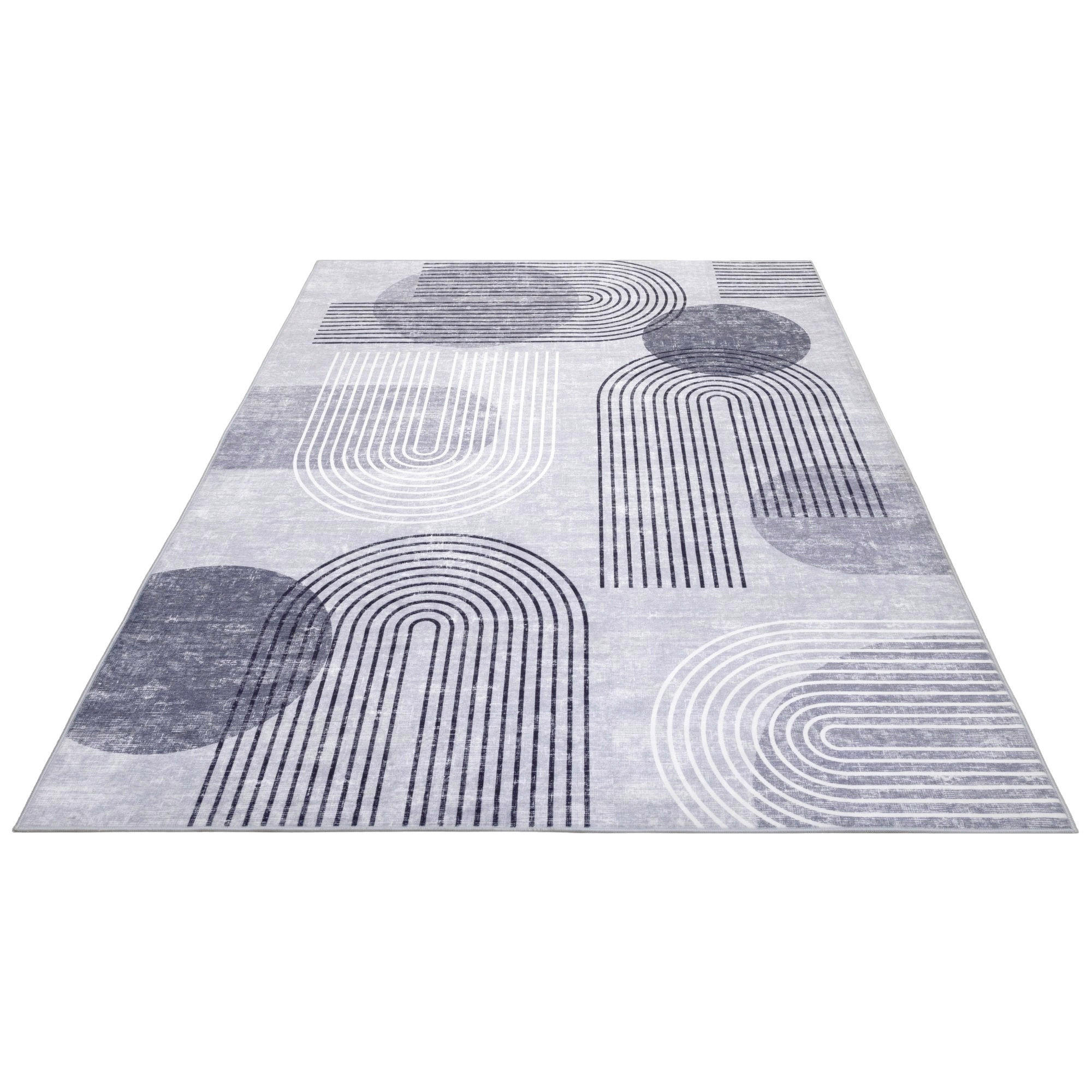 Obsession Teppich Avantgarde grau B/H/L: ca. 120x12x170 cm Avantgarde - grau (170,00/120,00/12,00cm) - Obsession
