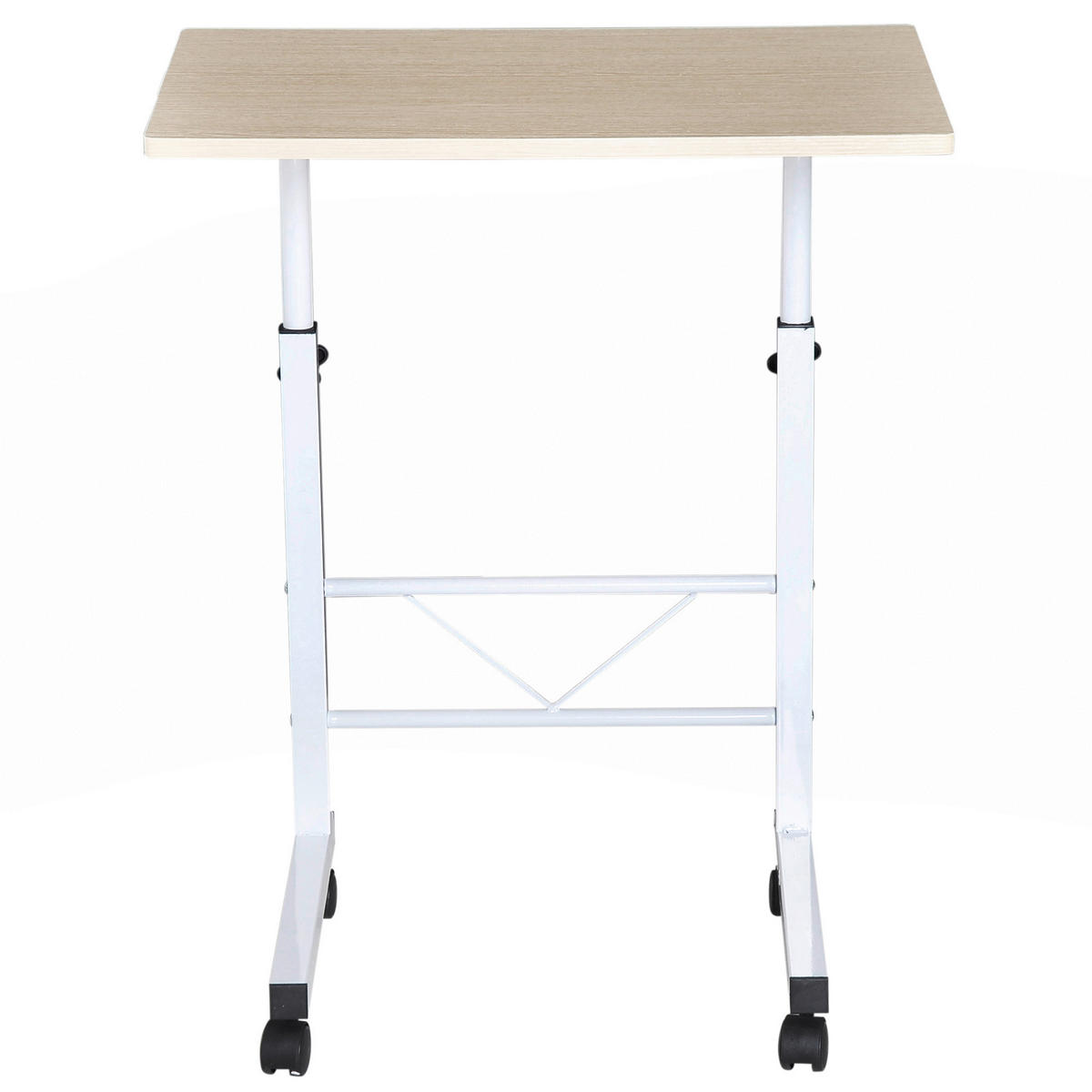 Beistelltisch 836-057 weiß ahorn B/H/T: ca. 60x78x40 cm 836-057 - weiß/ahorn (60,00/78,00/40,00cm) - HOMCOM
