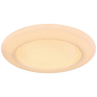 GLOBO LED-Deckenleuchte RAVA 48417-36 weiß Metall Kunststoff H/D: ca. 10,5x51 cm 2 Brennstellen RAVA - weiß (51,00/10,50cm) - GLOBO