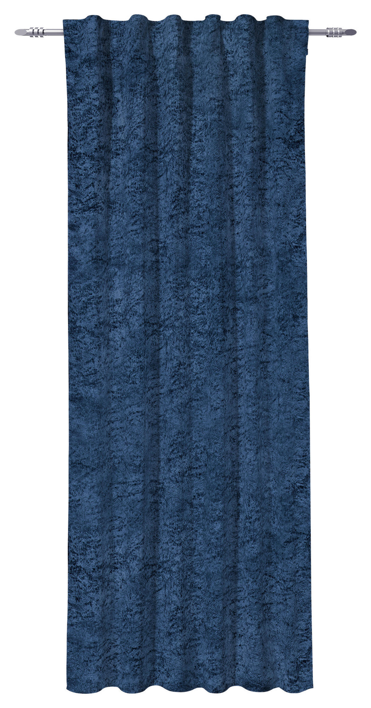 Thermovorhang Frozen ultramarineblau B/L: ca. 140x245 cm Frozen - ultramarineblau (140,00/245,00cm)