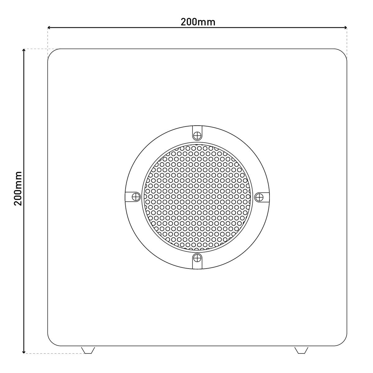 Deko-Würfel mit Bluetooth 5162961 Kunststoff B/H/T: ca. 20x20x20 cm Deko-Würfel mit Bluetooth "Cube" - (20,00/20,00/20,00cm) - Näve Leuchten