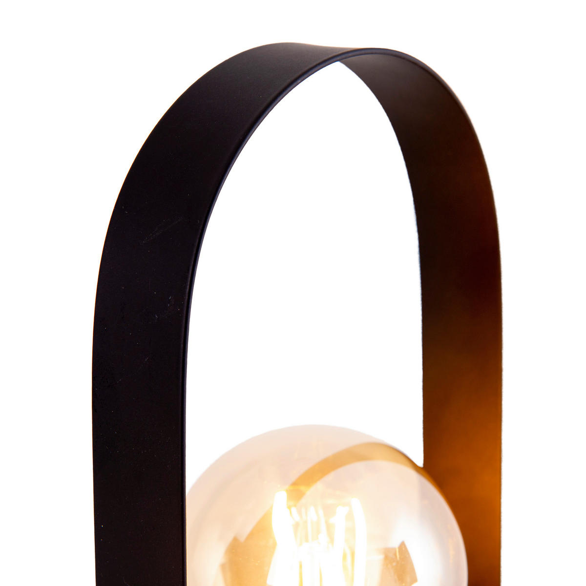 Näve Leuchten Tischleuchte schwarz Metall B/H/T/D: ca. 13,5x28,5x13,5x13,5 cm E27 1 Brennstellen FARO - schwarz (13,50/28,50/13,50cm) - Näve Leuchten