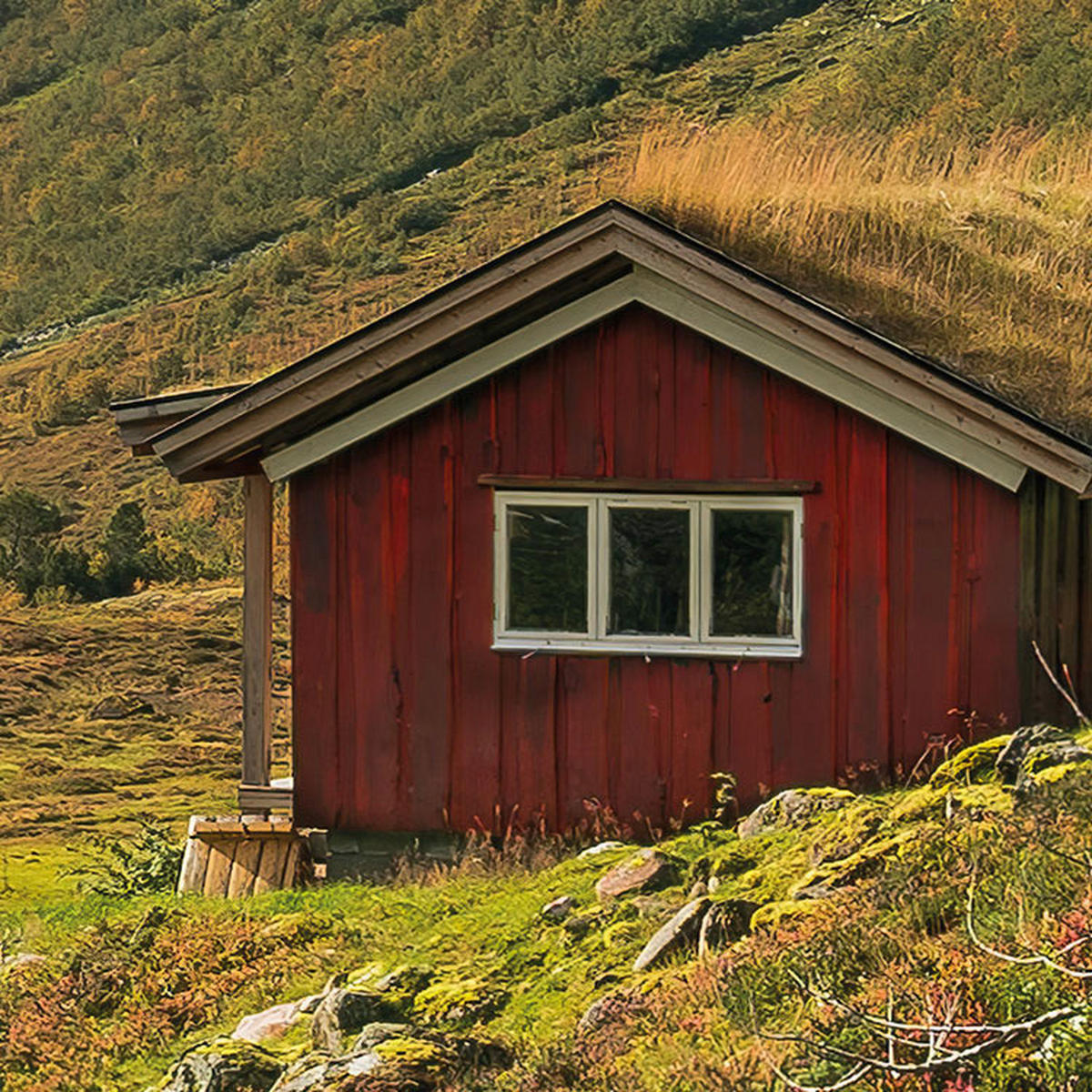 Komar Fototapete Pure Norway B/L: ca. 450x280 cm Pure Norway - (450,00/280,00cm) - Komar