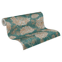A.S.Creation Vliestapete Attractive 2 Floral grün B/L: ca. 53x1005 cm Attractive 2 - grün (53,00/1005,00cm) - A.S.Creation