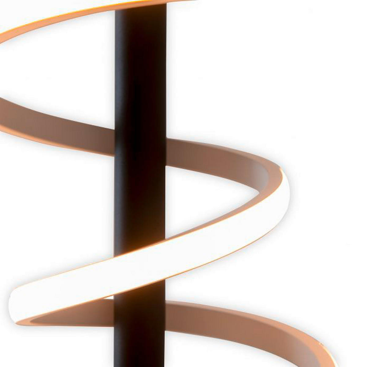 Näve Leuchten LED Tischleuchte NV3183322 schwarz Opal Metall Kunststoff H/T: ca. 50x20 cm null 1 Brennstellen Belleza - schwarz/Opal (20,00cm) - Näve Leuchten