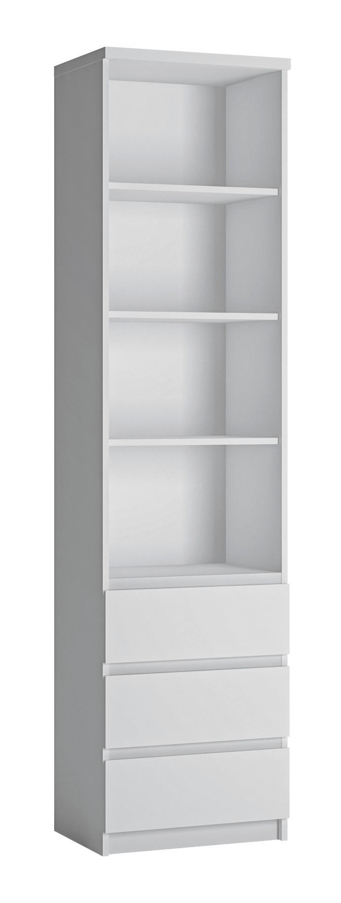 Regal Fribo Alpinweiß Spanplatte B/H/T: ca. 50x200x40 cm Fribo - Alpinweiß (50,00/200,00/40,00cm)