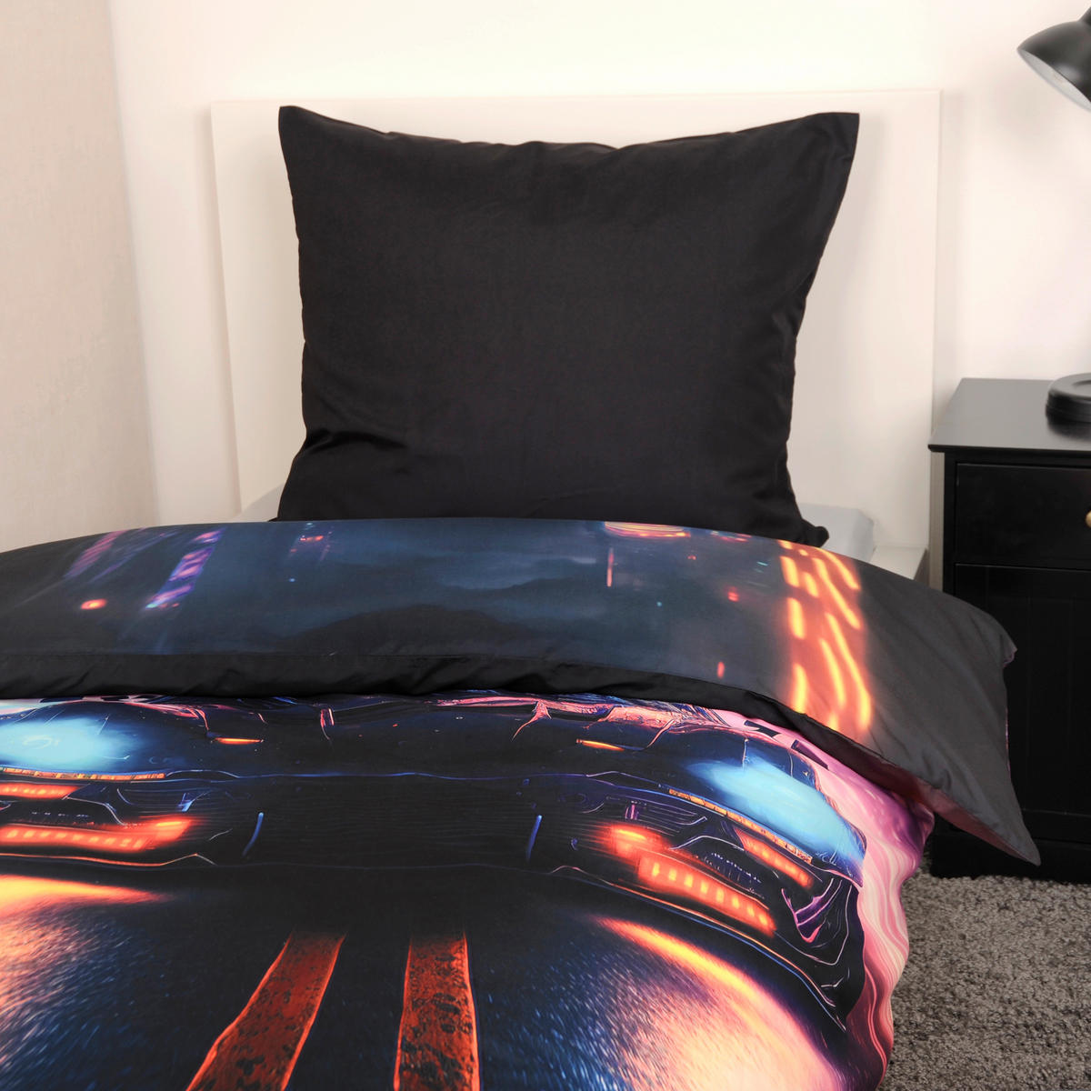 Microfaser Wende Bettwäsche Young Collection Microfaser Multi Polyester B/L: ca. 135x200 cm Young Collection - Multi (135,00/200,00cm)