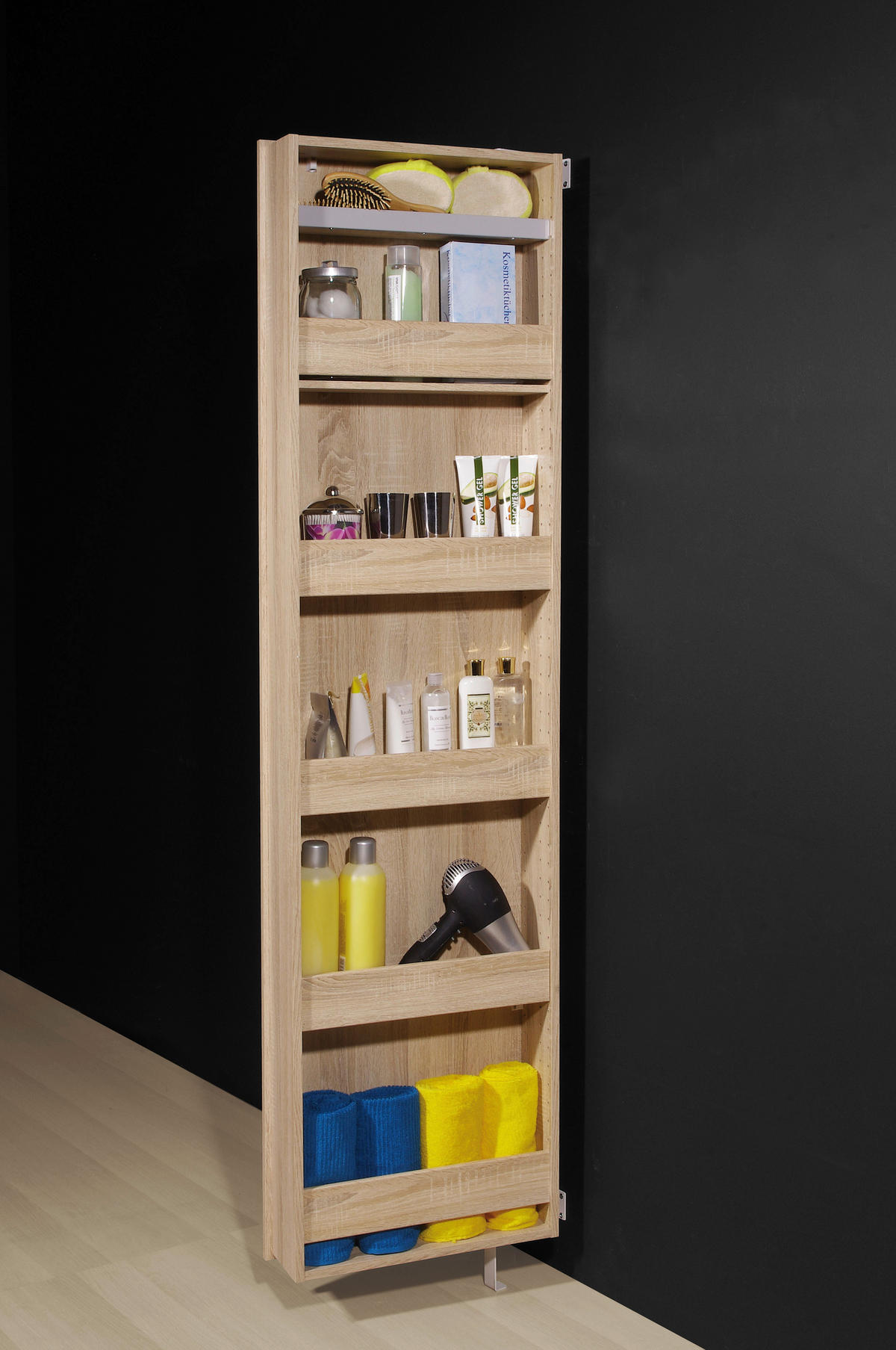 Spiegelschrank B/H/T: ca. 50x195x18 cm Spiegelschrank 1189-156 - (50,00/195,00/18,00cm)