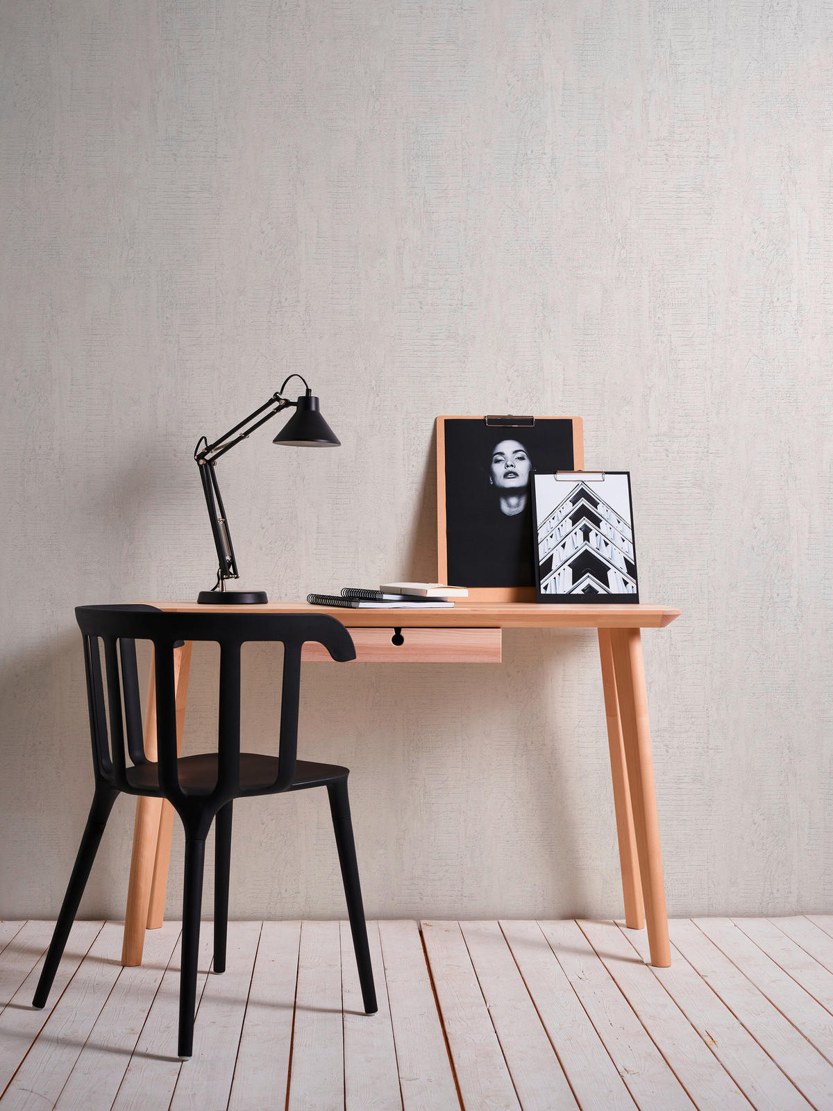 A.S.Creation Vliestapete Beton Concrete & More Betonoptik creme B/L: ca. 53x1005 cm Beton Concrete & More - creme (53,00/1005,00cm) - A.S.Creation