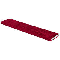Dekostoff Pannesamt rot B: ca. 150 cm Pannesamt - rot (150,00cm)