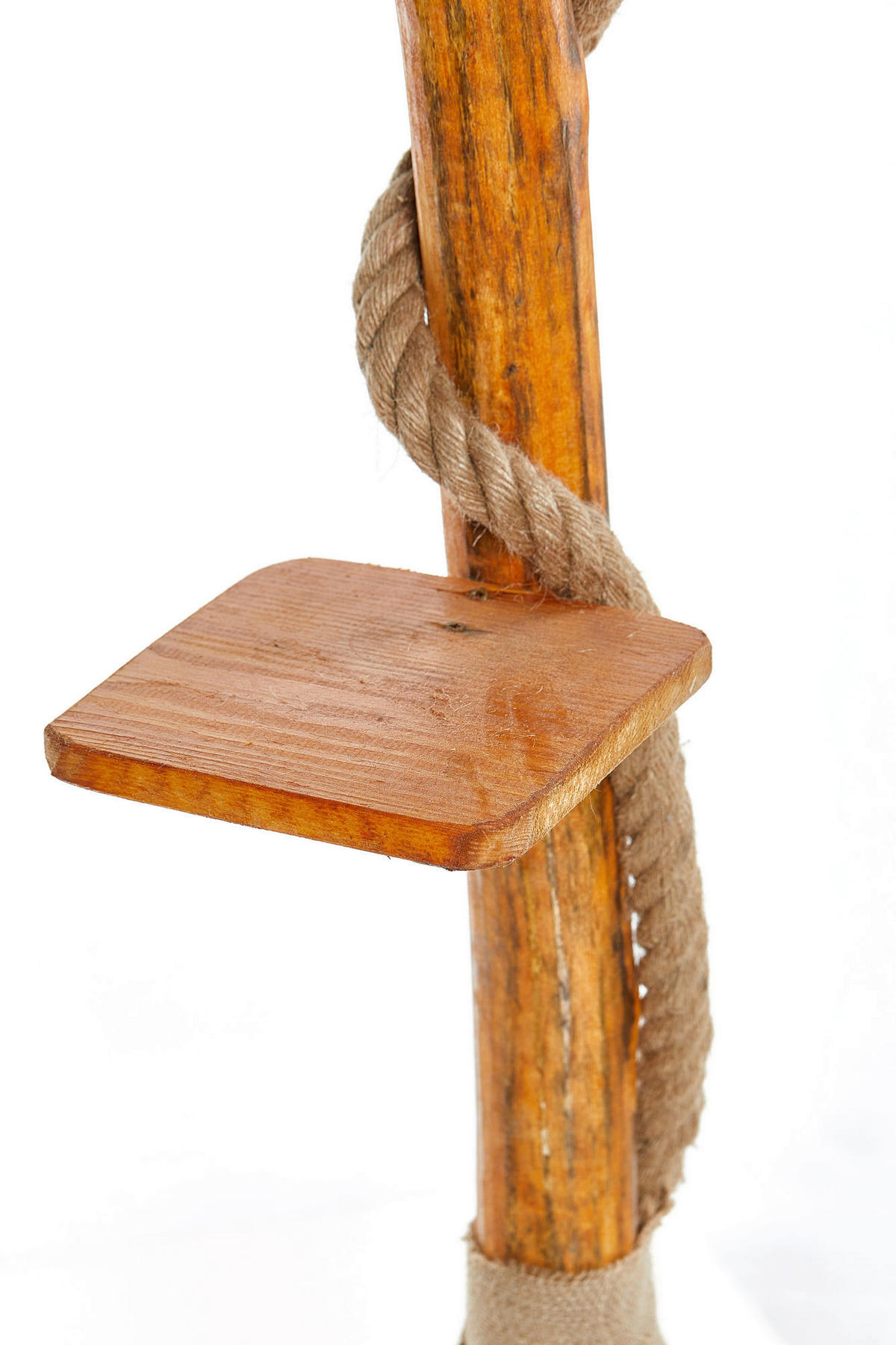 Opviq Stehleuchte natur Holz B/H/T/L/D: ca. 24x140x24x24x24 cm E27 1 Brennstellen Arbor - natur (24,00/24,00/140,00cm) - Opviq