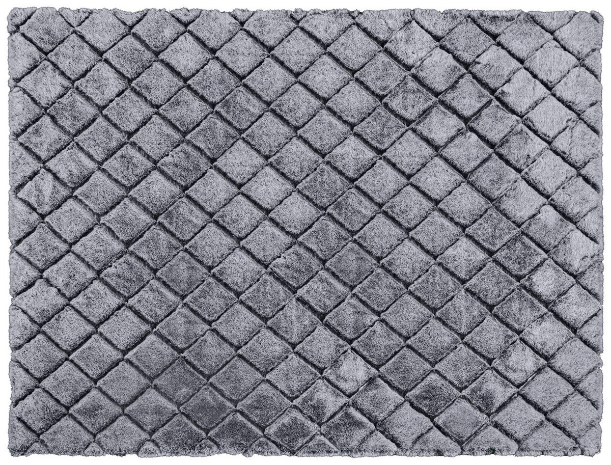 Teppich Vichy grau B/L: ca. 160x230 cm Vichy - grau (160,00/230,00cm)