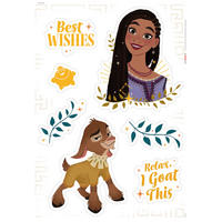 Komar Wandtattoo Best Wishes  Best Wishes B/L: ca. 50x70 cm Best Wishes - (50,00/70,00cm) - Komar