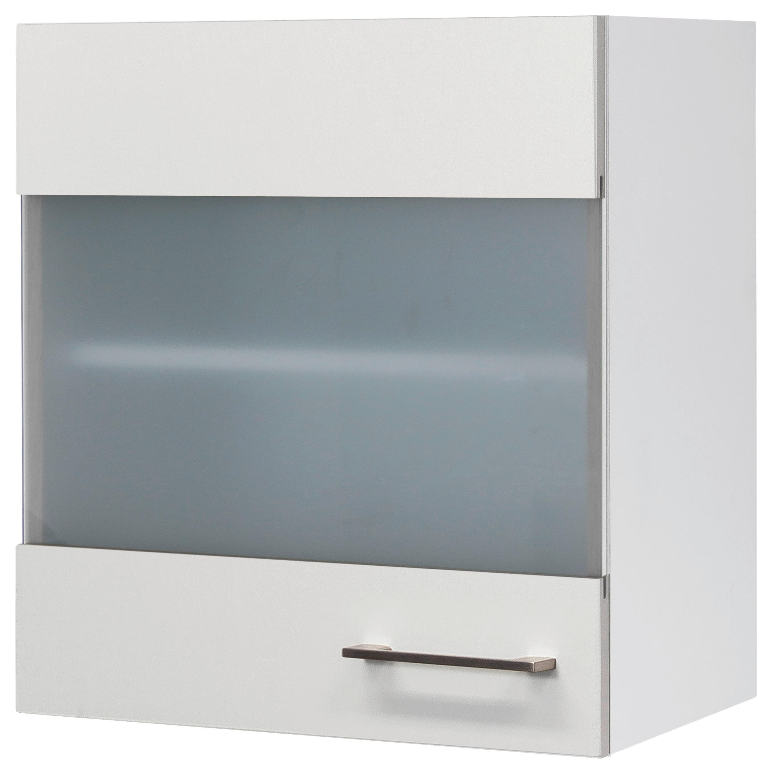 Hängeschrank Vita weiß matt B/H/T: ca. 50x54,8x32 cm Vita - weiß/Edelstahl (50,00/54,80/32,00cm) - Flex-Well