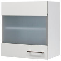 Hängeschrank Vita weiß matt B/H/T: ca. 50x54,8x32 cm Vita - weiß/Edelstahl (50,00/54,80/32,00cm) - Flex-Well