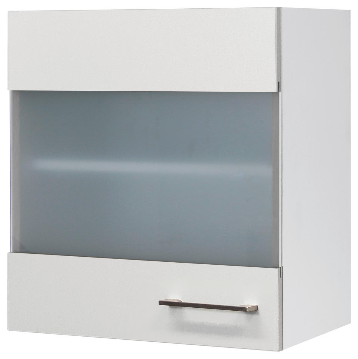 Hängeschrank Vita weiß matt B/H/T: ca. 50x54,8x32 cm Vita - weiß/Edelstahl (50,00/54,80/32,00cm) - Flex-Well