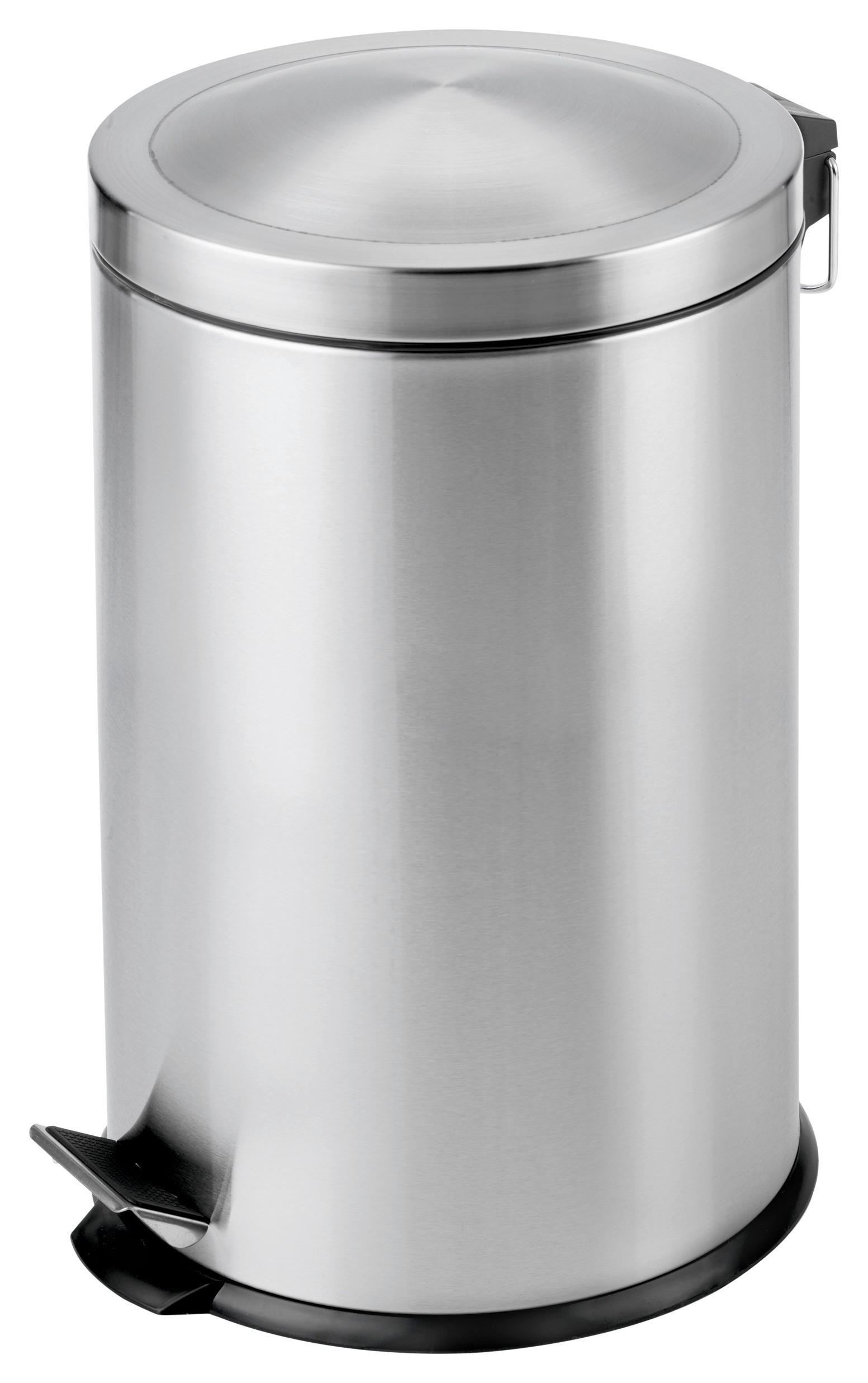 POCOline Treteimer silber Edelstahl Treteimer 20l matt - silber - POCOline