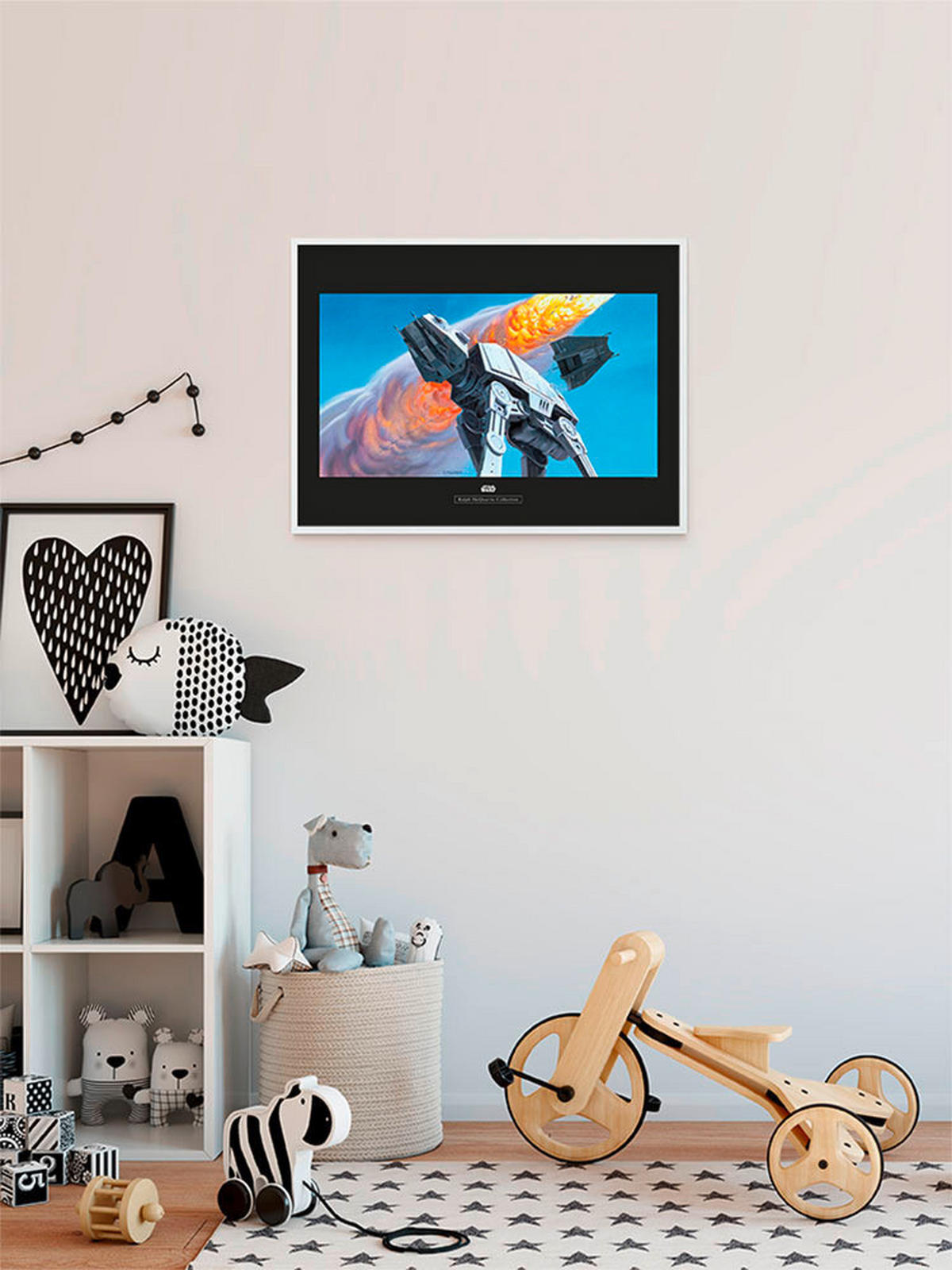 Komar Poster Star Wars Classic RMQ Hoth Battle A Star Wars - Classic B/L: ca. 50x40 cm Star Wars Classic RMQ Hoth Battle A - (50,00/40,00cm) - Komar