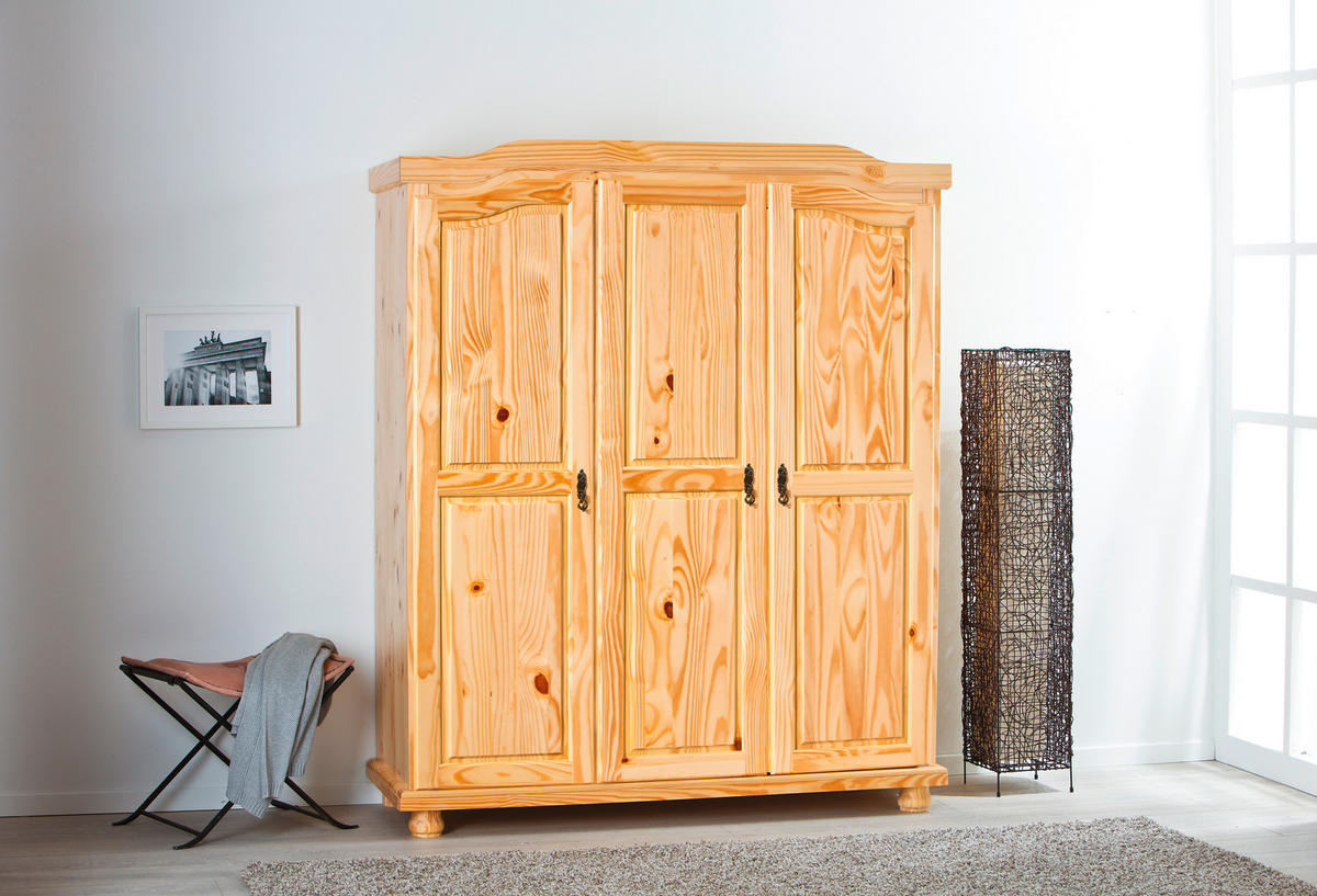 Kleiderschrank Bern natur B/H/T: ca. 150x180x56 cm Bern - natur (150,00/180,00/56,00cm) - Inter Link