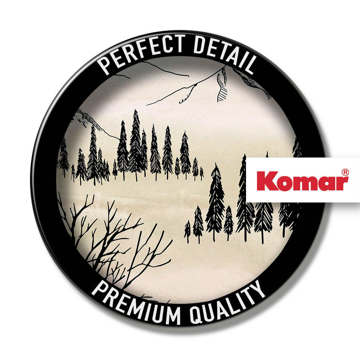 Komar Fototapete Backcountry B/L: ca. 300x280 cm Backcountry - (300,00/280,00cm) - Komar