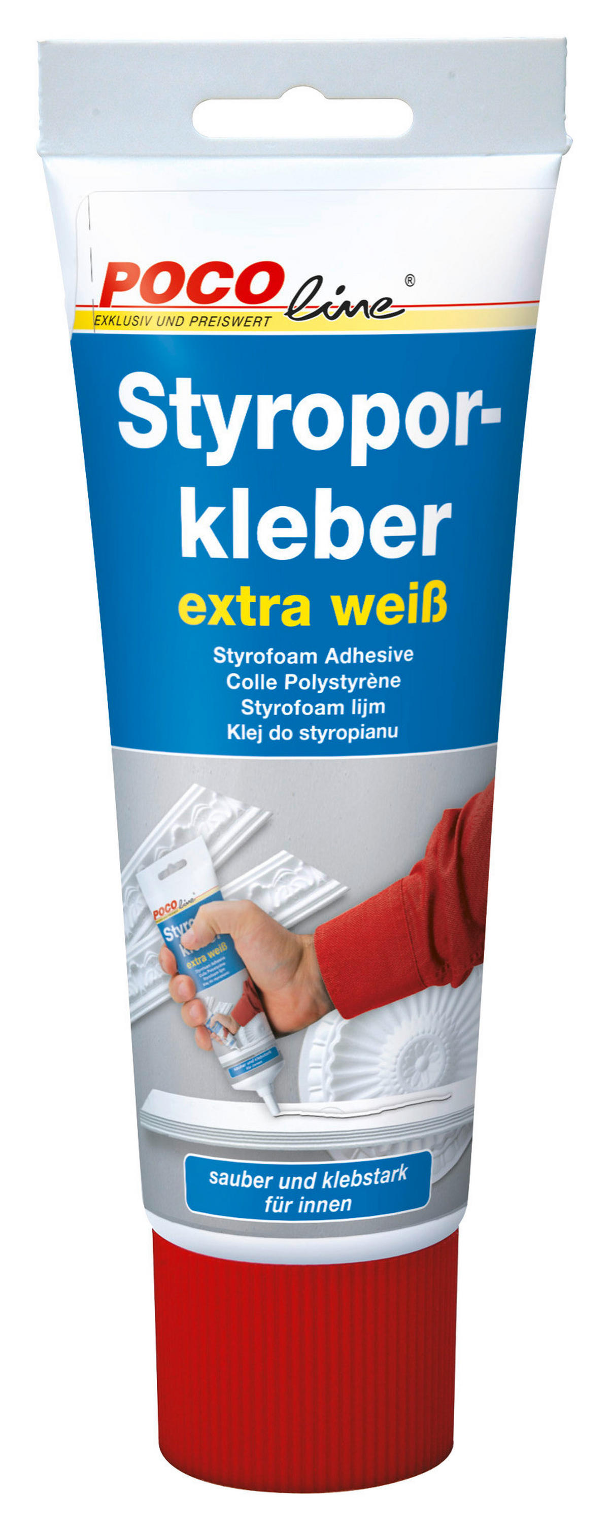 POCOline Styroporkleber ca. 400 g Styroporkleber 400g - weiß - POCOline