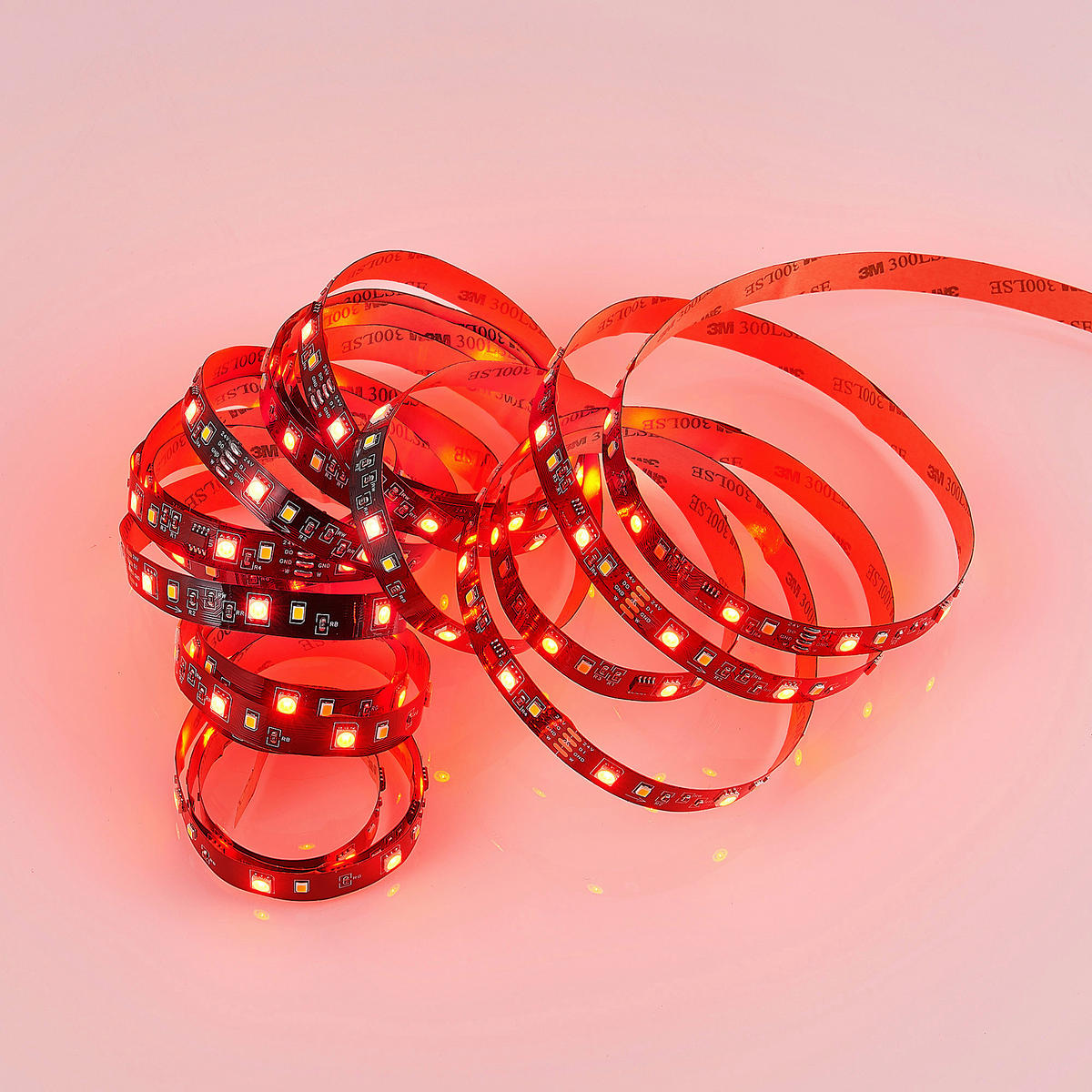 Lichtband schwarz Kunststoff B/L: ca. 1x500 cm LED-Lichtband_Racer - schwarz (1,00/500,00cm)