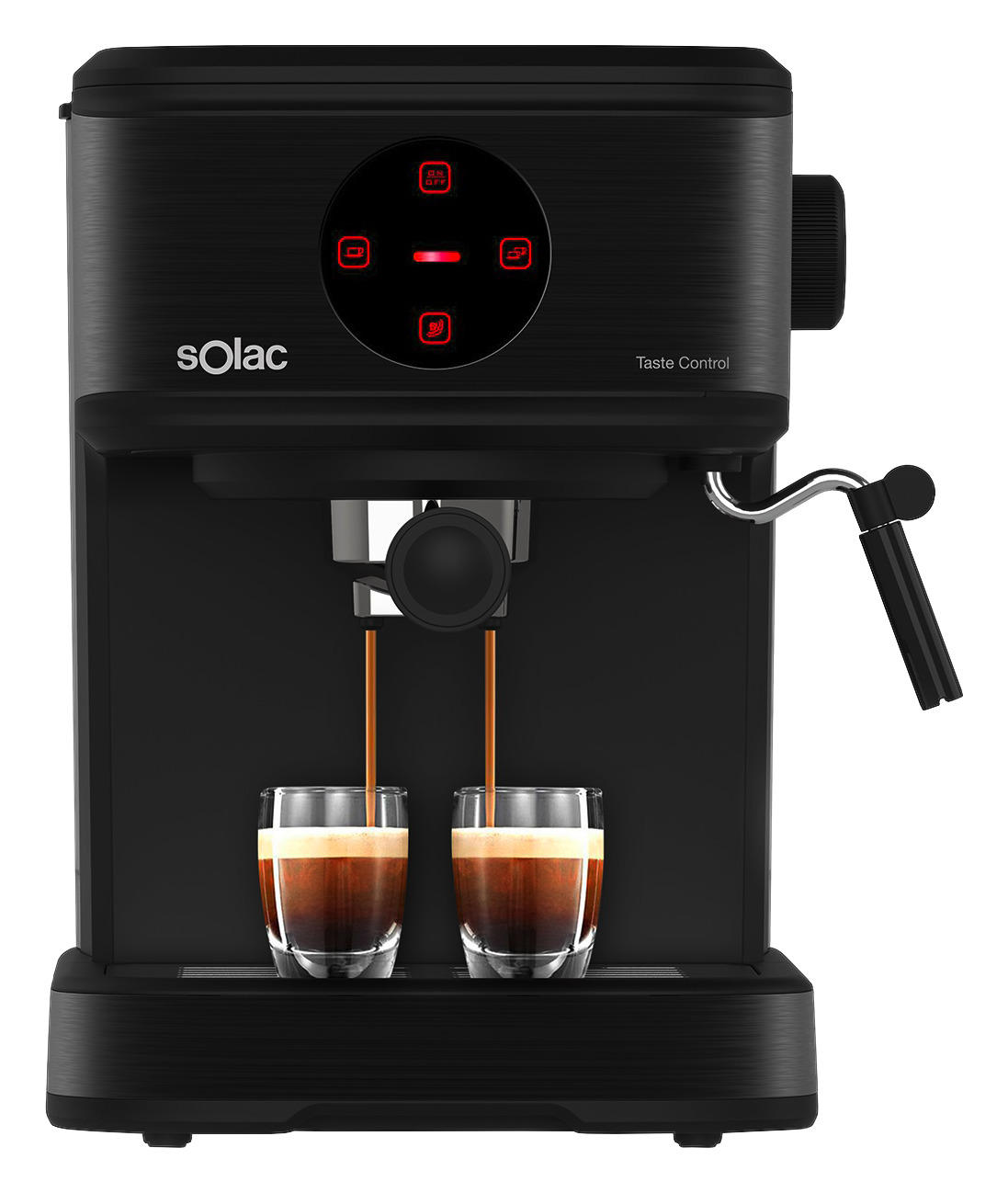 Solac Kaffeeautomat Ce4498 Schwarz B/h/t: Ca. 20,5x27x29 Cm Taste Control - schwarz (20,50/27,00/29,00cm)