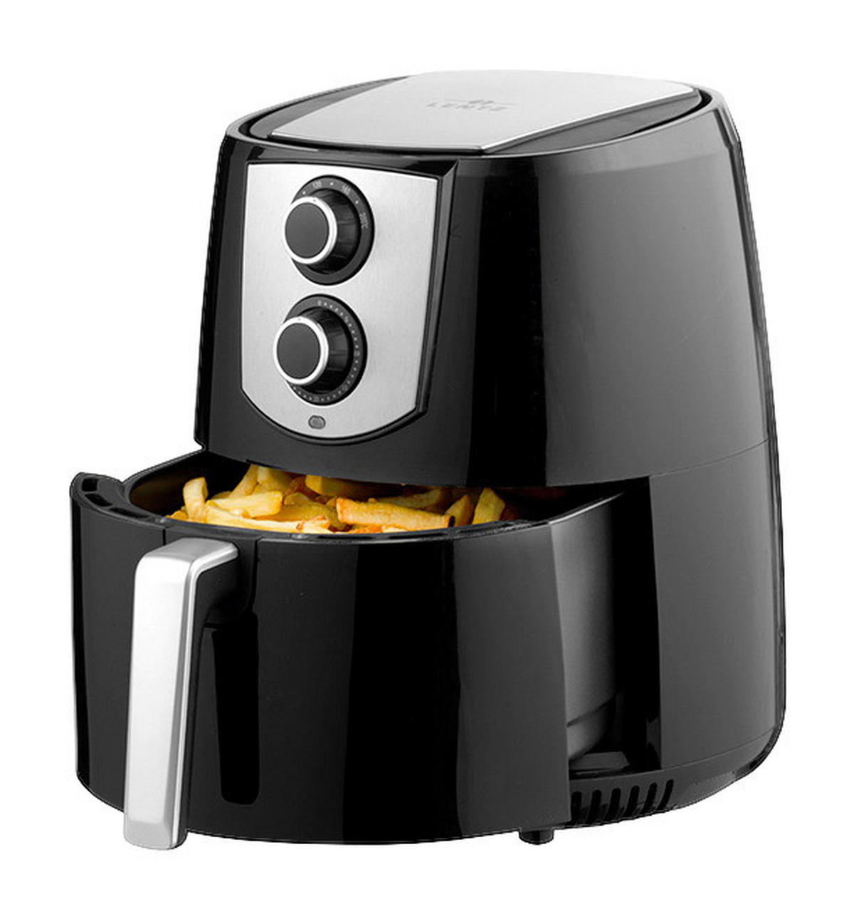 MICHELINO Heißluftfritteuse 29044 schwarz Kunststoff ca. 4,4 l Heißluftfritteuse - schwarz (4,40l) - MICHELINO