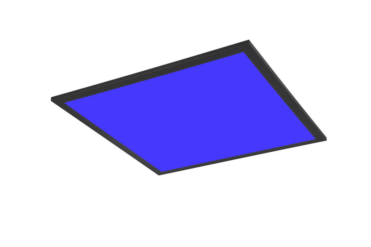 Reality LED-Deckenleuchte Beta R67664532 schwarz Metall B/H/T: ca. 44,5x50x44,5 cm 1 Brennstellen Beta - schwarz (44,50/50,00/44,50cm) - Reality