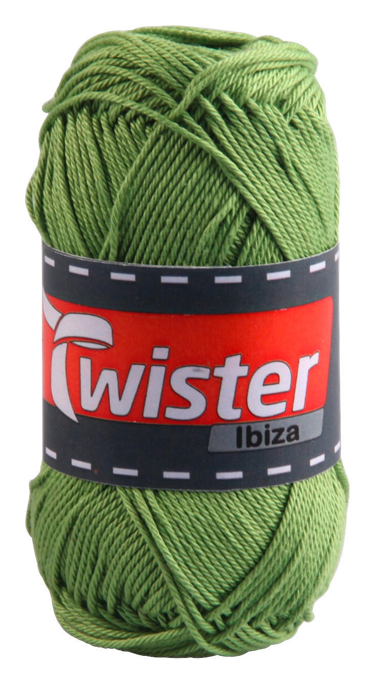 Handstrickgarn Ibiza apfel L: ca. 125000 cm Ibiza - apfel (125000,00cm) - Twister