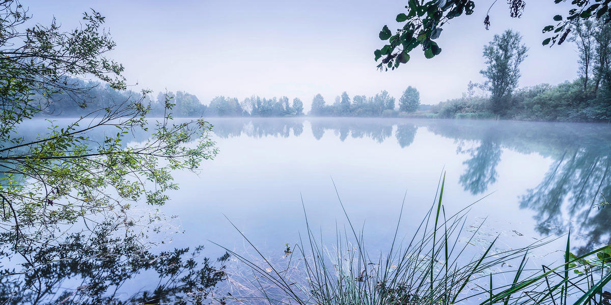 Komar Fototapete Morning View B/L: ca. 200x100 cm Morning View - (200,00/100,00cm) - Komar