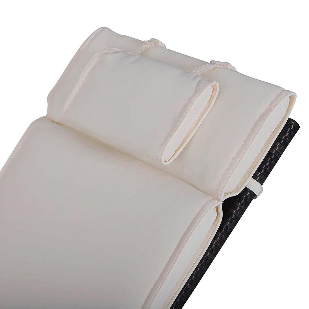 Outsunny Liegenauflage Liegenauflage - creme (198,00/53,00/5,00cm) - Outsunny