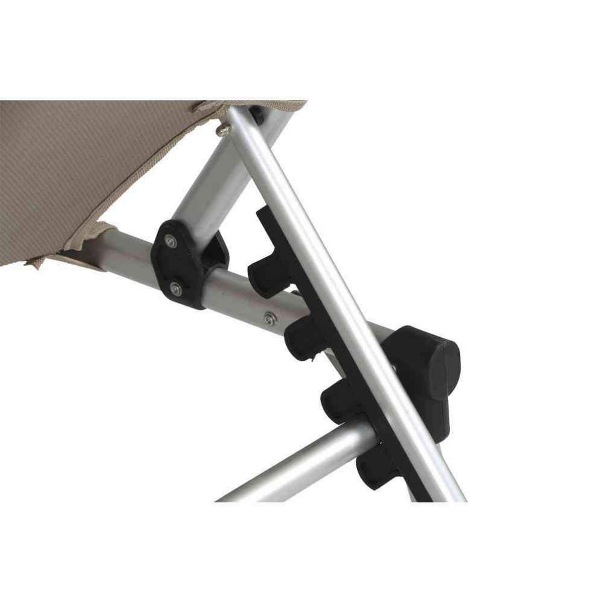 Gardamo Gartenliege ALU-XXL taupe Aluminium ALU-XXL - taupe - Gardamo