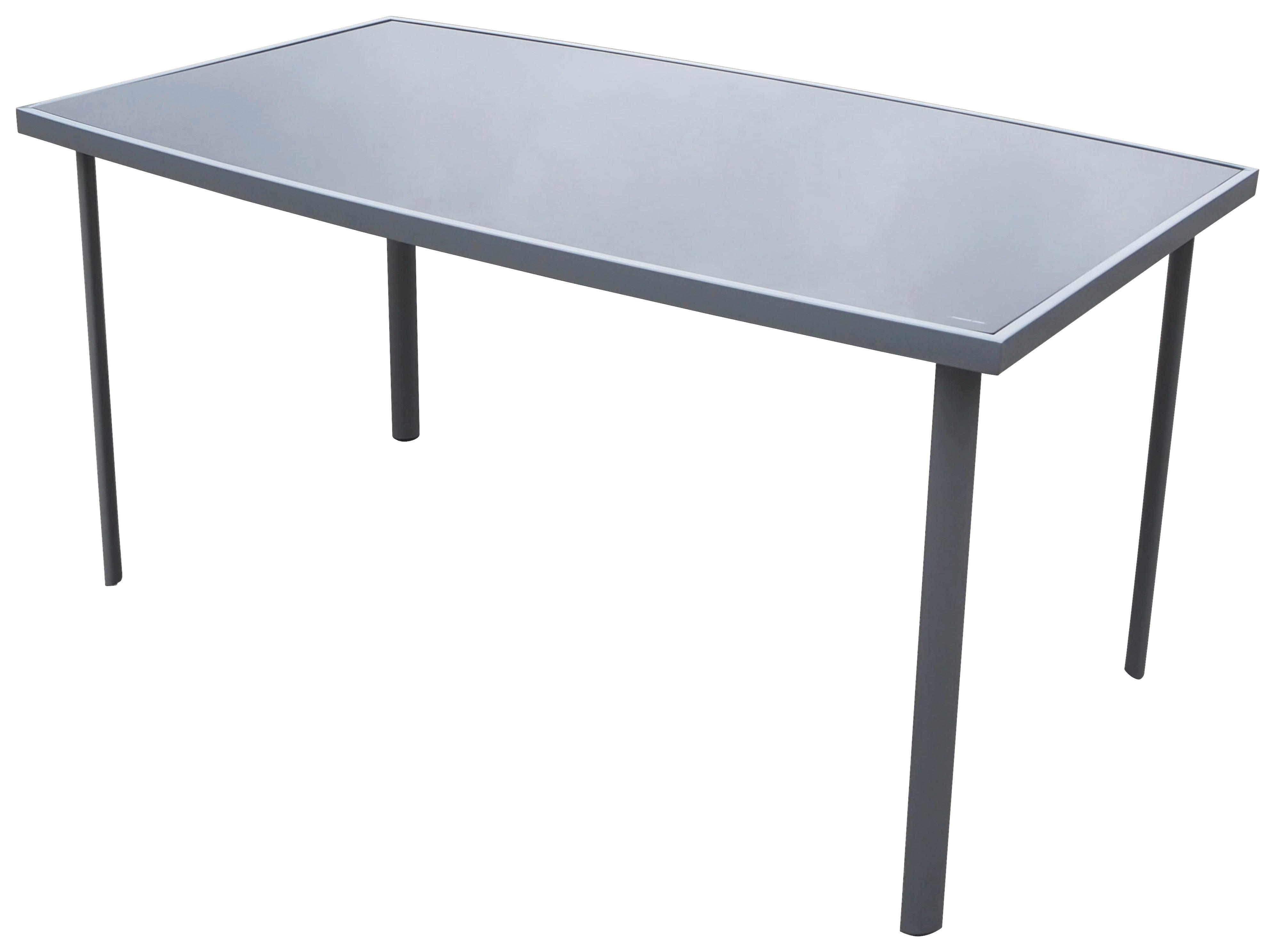 POCOline Patioset grau Alu Patioset_5tlg. - schwarz/grau - POCOline