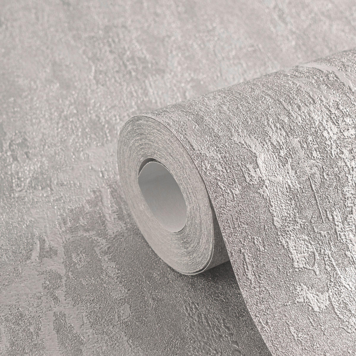 A.S.Creation Vliestapete Glänzend silber B/H/D: ca. 53x1005x9 cm Vliestapete - Glänzend/silber (9,00/1005,00cm) - A.S.Creation