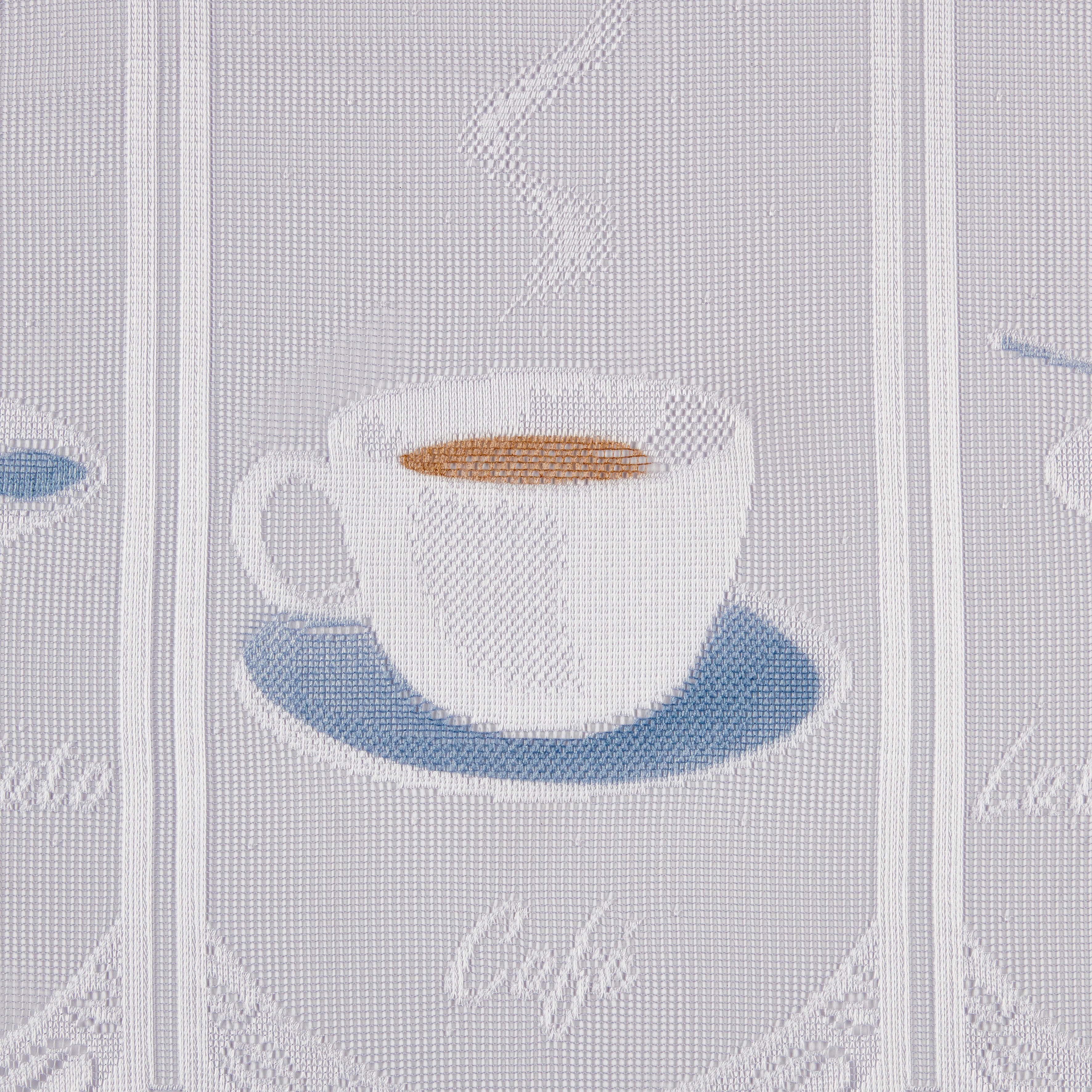 Thumbnail - POCOline Scheibengardine Cappuccino braun B/L: ca. 145x45 cm