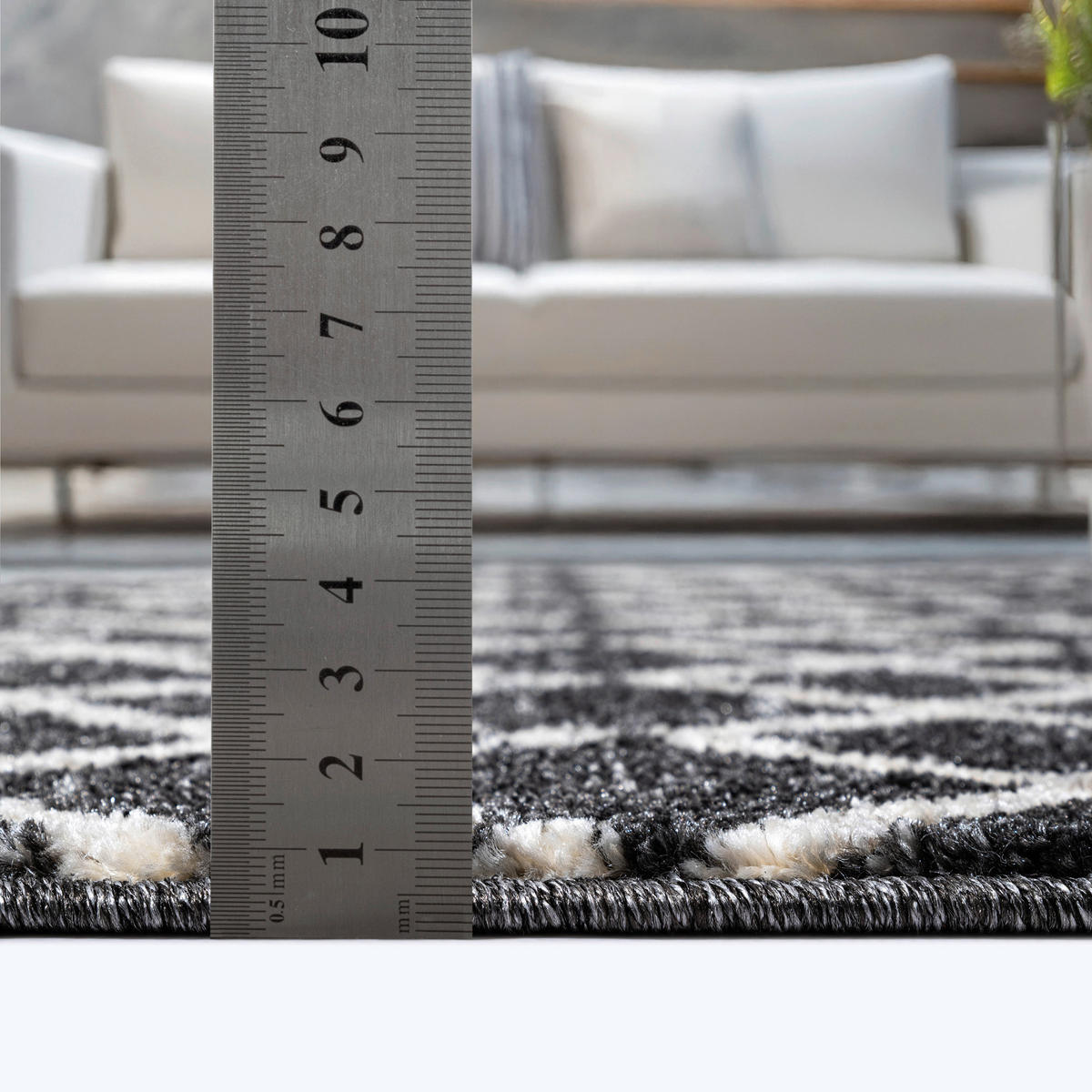 Sanat Teppich schwarz B/L: ca. 230x160 cm Teppich_Boho_8205_160x230 - schwarz (230,00/160,00cm) - Sanat