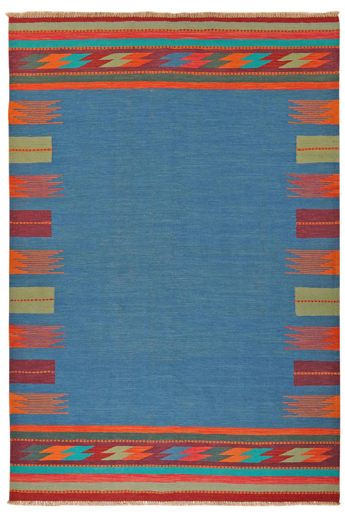 PersaTepp Teppich Kelim Gashgai bunt B/H/L: ca. 173x1x251 cm Kelim Gashgai - bunt (251,00/173,00/1,00cm) - PersaTepp